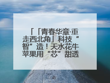「青春华章·重走西北角」科技“智”造！天水花牛苹果用“芯”甜透你的味蕾