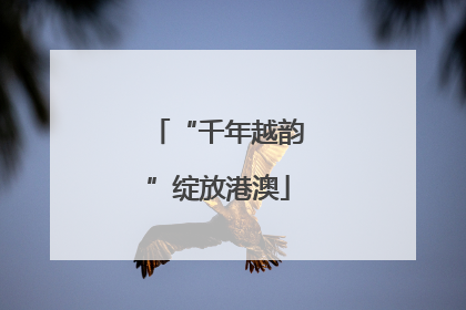 “千年越韵”绽放港澳