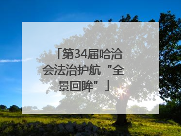 第34届哈洽会法治护航“全景回眸”