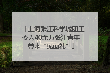 上海张江科学城团工委为40余万张江青年带来“见面礼”