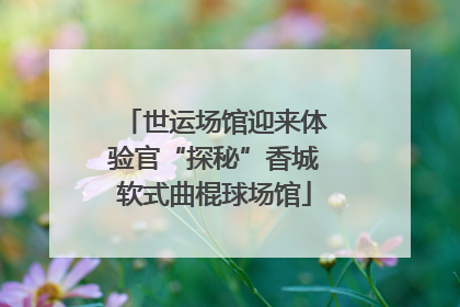 世运场馆迎来体验官“探秘”香城软式曲棍球场馆