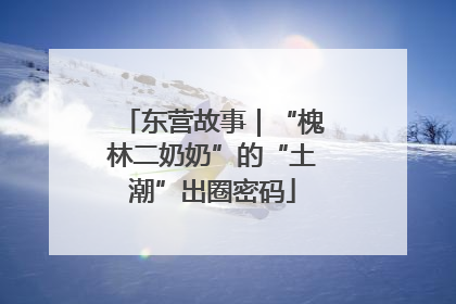 东营故事｜“槐林二奶奶”的“土潮”出圈密码