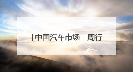 中国汽车市场一周行业信息快报——2025年5月第4期