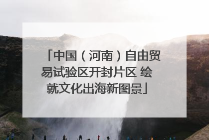 中国（河南）自由贸易试验区开封片区 绘就文化出海新图景