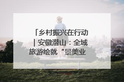 乡村振兴在行动｜安徽潜山：全域旅游绘就“景美业兴民富”新画卷