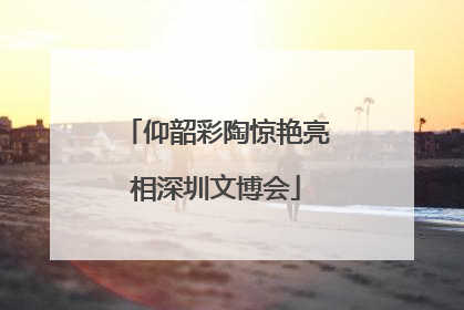 仰韶彩陶惊艳亮相深圳文博会
