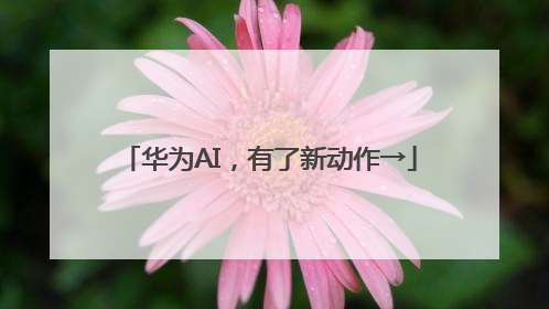华为AI，有了新动作→