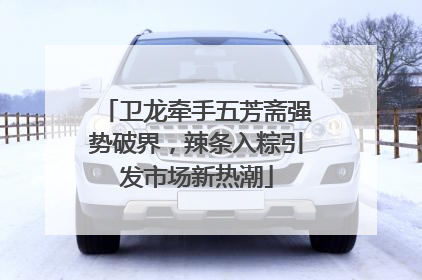 卫龙牵手五芳斋强势破界，辣条入粽引发市场新热潮