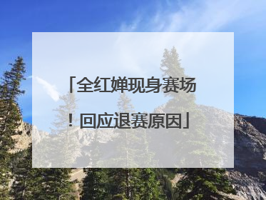 全红婵现身赛场！回应退赛原因