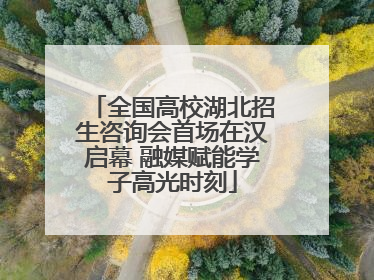 全国高校湖北招生咨询会首场在汉启幕 融媒赋能学子高光时刻