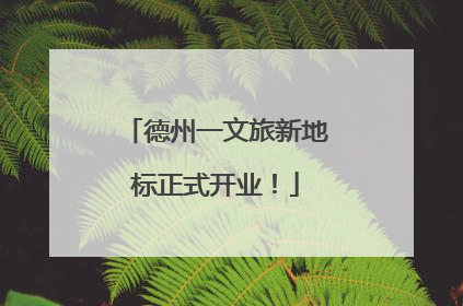 德州一文旅新地标正式开业！