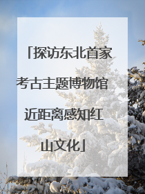 探访东北首家考古主题博物馆 近距离感知红山文化