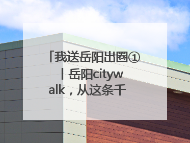我送岳阳出圈①丨岳阳citywalk，从这条千年老街开始！