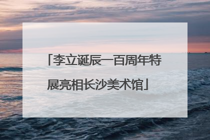李立诞辰一百周年特展亮相长沙美术馆