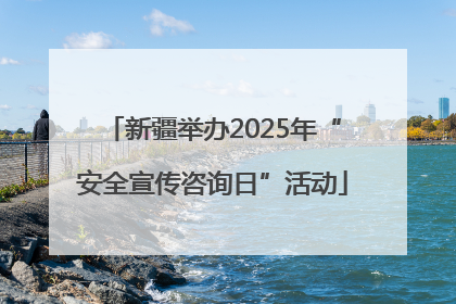 新疆举办2025年“安全宣传咨询日”活动