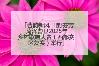曹韵新风 田野芬芳 菏泽曹县2025年乡村歌唱大赛（西部赛区复赛）举行