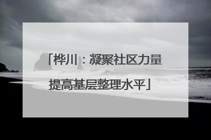 桦川：凝聚社区力量 提高基层整理水平