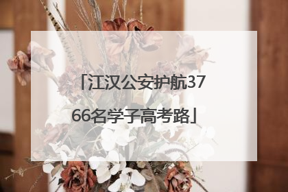 江汉公安护航3766名学子高考路