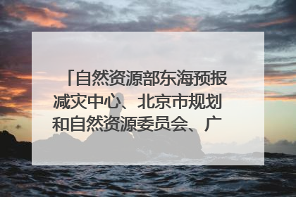 自然资源部东海预报减灾中心、北京市规划和自然资源委员会、广东省林业系统等正在招聘｜招聘信息