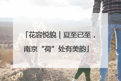 花容悦貌｜夏至已至，南京“荷”处有美韵