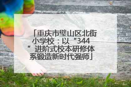 重庆市璧山区北街小学校：以“344”进阶式校本研修体系锻造新时代强师