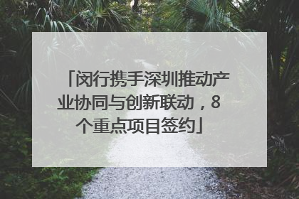 闵行携手深圳推动产业协同与创新联动，8个重点项目签约