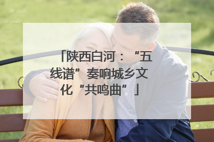 陕西白河：“五线谱”奏响城乡文化“共鸣曲”