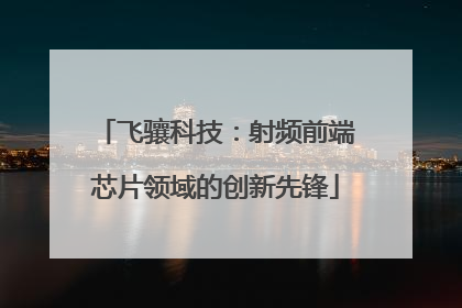 飞骧科技：射频前端芯片领域的创新先锋