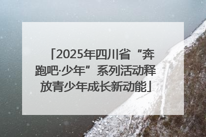 2025年四川省“奔跑吧·少年”系列活动释放青少年成长新动能