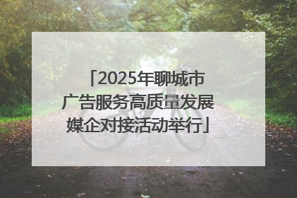 2025年聊城市广告服务高质量发展媒企对接活动举行