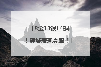 8金13银14铜！鲤城表现亮眼！