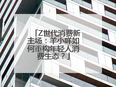Z世代消费新主场：羊小咩如何重构年轻人消费生态？